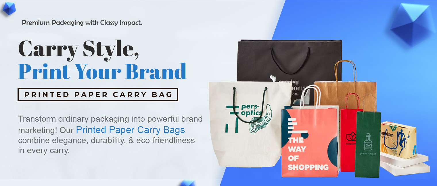 Printed Paper Carry Bag